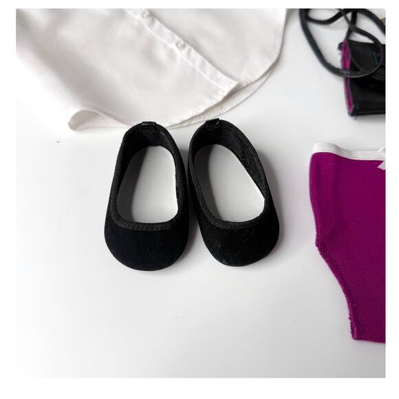 American Girl Mix Match Outfit Pleasant Co Doll Accessories Shoes Necklace Vest - Picture 7 of 10